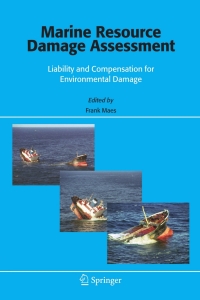 Cover image: Marine Resource Damage Assessment 1st edition 9781402033698