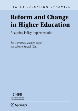 صورة الغلاف: Reform and Change in Higher Education 1st edition 9781402034022
