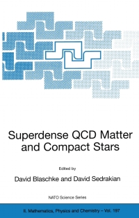 表紙画像: Superdense QCD Matter and Compact Stars 1st edition 9781402034282