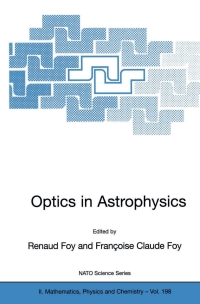 Imagen de portada: Optics in Astrophysics 1st edition 9781402034350