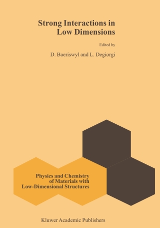 Cover image: Strong Interactions in Low Dimensions 1st edition 9781402017988