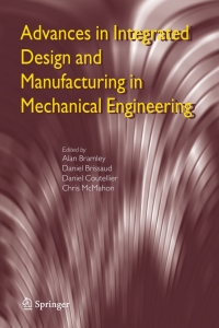 表紙画像: Advances in Integrated Design and Manufacturing in Mechanical Engineering 1st edition 9781402034817