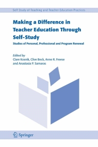 Imagen de portada: Making a Difference in Teacher Education Through Self-Study 1st edition 9781402035272