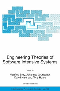 Cover image: Engineering Theories of Software Intensive Systems 1st edition 9781402035302