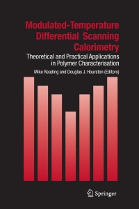 Titelbild: Modulated Temperature Differential Scanning Calorimetry 1st edition 9781402037498