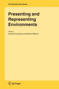 صورة الغلاف: Presenting and Representing Environments 1st edition 9781402038136