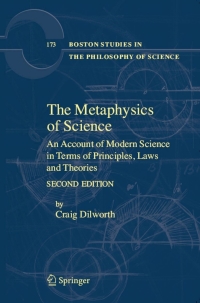Omslagafbeelding: The Metaphysics of Science 2nd edition 9781402038372