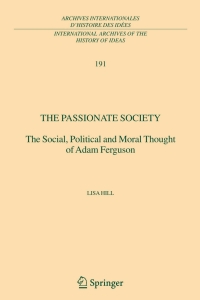 Cover image: The Passionate Society 9781402038891