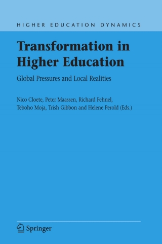 Imagen de portada: Transformation in Higher Education 1st edition 9781402040054