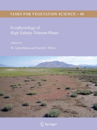 Cover image: Ecophysiology of High Salinity Tolerant Plants 1st edition 9781402040177