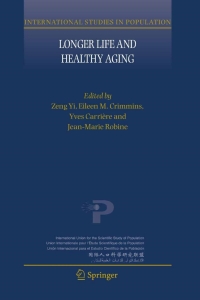 صورة الغلاف: Longer Life and Healthy Aging 1st edition 9781402040245