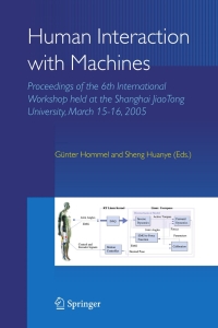 Cover image: Human Interaction with Machines 1st edition 9781402040429