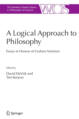 表紙画像: A Logical Approach to Philosophy 1st edition 9781402035333