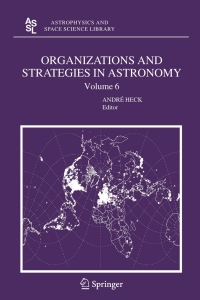 Imagen de portada: Organizations and Strategies in Astronomy 6 1st edition 9781402040559