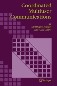 Cover image: Coordinated Multiuser Communications 9789048170333