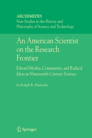 Immagine di copertina: An American Scientist on the Research Frontier 9781402040887