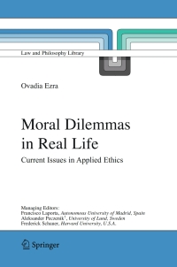 表紙画像: Moral Dilemmas in Real Life 9781402041037