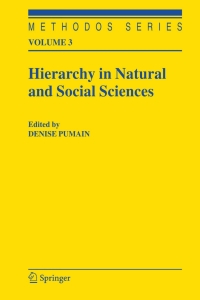 Imagen de portada: Hierarchy in Natural and Social Sciences 1st edition 9781402041266