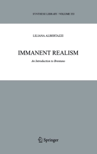 Cover image: Immanent Realism 9781402042010