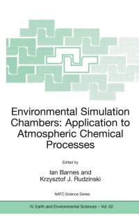 Immagine di copertina: Environmental Simulation Chambers: Application to Atmospheric Chemical Processes 1st edition 9781402042300