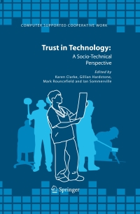 Titelbild: Trust in Technology: A Socio-Technical Perspective 1st edition 9781402042577
