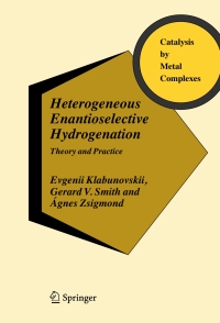 Omslagafbeelding: Heterogeneous Enantioselective Hydrogenation 9781402042942