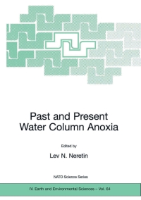 Imagen de portada: Past and Present Water Column Anoxia 1st edition 9781402042621