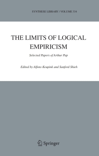 Cover image: The Limits of Logical Empiricism 1st edition 9781402042980
