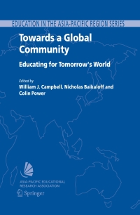 Cover image: Towards a Global Community 1st edition 9781402039607