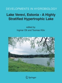 صورة الغلاف: Lake Verevi, Estonia - A Highly Stratified Hypertrophic Lake 1st edition 9781402040214