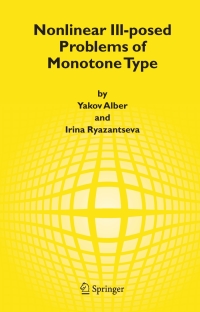 Imagen de portada: Nonlinear Ill-posed Problems of Monotone Type 9781402043956