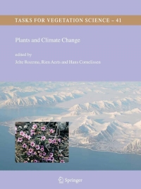 Cover image: Plants and Climate Change 1st edition 9781402044427
