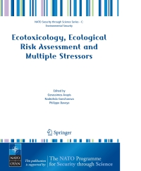 Immagine di copertina: Ecotoxicology, Ecological Risk Assessment and Multiple Stressors 1st edition 9781402044748