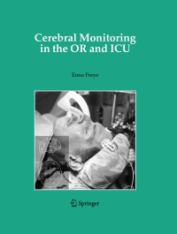 Imagen de portada: Cerebral Monitoring in the OR and ICU 1st edition 9781402031625