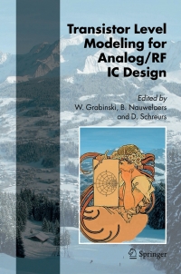 Imagen de portada: Transistor Level Modeling for Analog/RF IC Design 1st edition 9781402045554