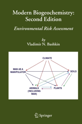 Cover image: Modern Biogeochemistry 2nd edition 9781402041822