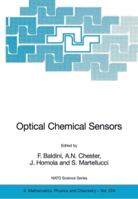 صورة الغلاف: Optical Chemical Sensors 1st edition 9781402046094