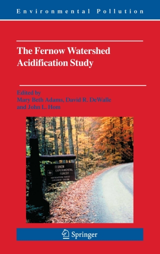 Imagen de portada: The Fernow Watershed Acidification Study 1st edition 9781402046148