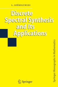 Imagen de portada: Discrete Spectral Synthesis and Its Applications 9781402046360