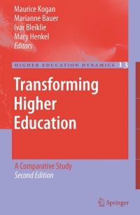 Cover image: Transforming Higher Education 2nd edition 9781402046568