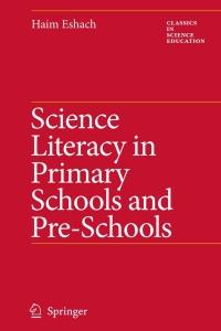 Cover image: Science Literacy in Primary Schools and Pre-Schools 9781402046414