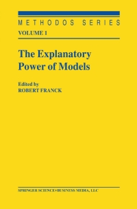 Imagen de portada: The Explanatory Power of Models 1st edition 9781402008672