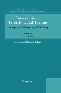 表紙画像: Intervention, Terrorism, and Torture 1st edition 9781402046773