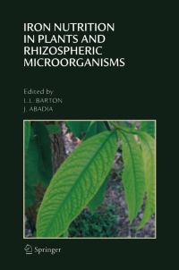 Cover image: Iron Nutrition in Plants and Rhizospheric Microorganisms 1st edition 9781402047428
