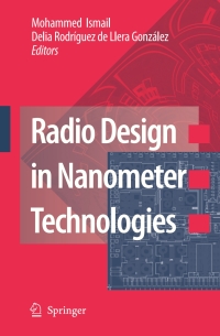 Imagen de portada: Radio Design in Nanometer Technologies 1st edition 9781402048234