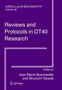 Imagen de portada: Reviews and Protocols in DT40 Research 9781402048951