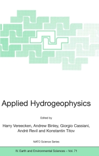 Cover image: Applied Hydrogeophysics 1st edition 9781402049101