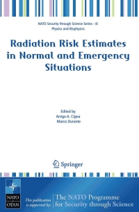 صورة الغلاف: Radiation Risk Estimates in Normal and Emergency Situations 1st edition 9781402049545