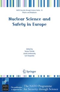 Omslagafbeelding: Nuclear Science and Safety in Europe 1st edition 9781402049644
