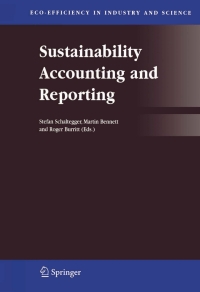 Cover image: Sustainability Accounting and Reporting 1st edition 9781402040795